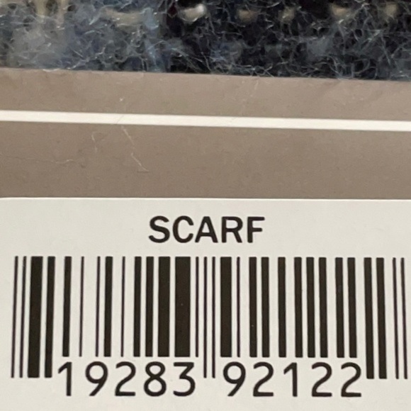 Falls Creek Fashion blue Scarf Wrap Oblong - Picture 4 of 6